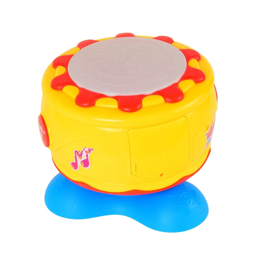 Детские развивающие вращающиеся барабанные погремушки BAOLI ручные игрушки с
