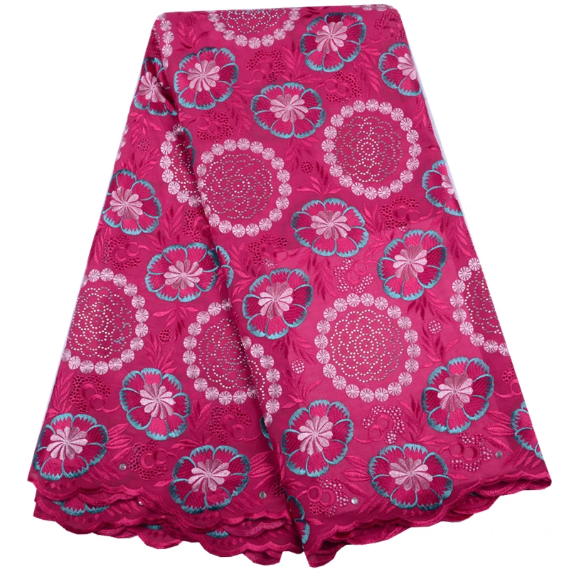 Фиолетовый Швейцарский вуаль кружево в Швейцарии высокое качество нигерийский