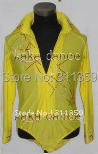 

Free shipping,100% New Competition Man's latin shirt-KAKA-M040(each colour,ecah size)