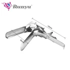 Эспандер для анального и вагинального секса, из нержавеющей стали, Анальный расширитель, Анальный силиконовый расширитель