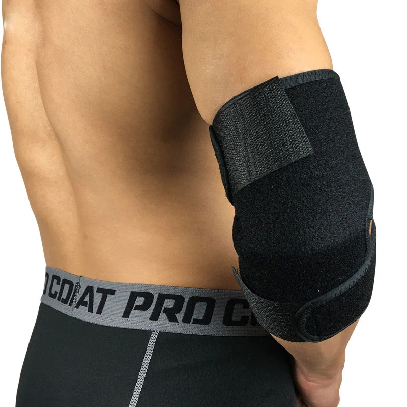 Налокотник компрессионный поддерживающий рукав неопрен с регулируемым ремнем