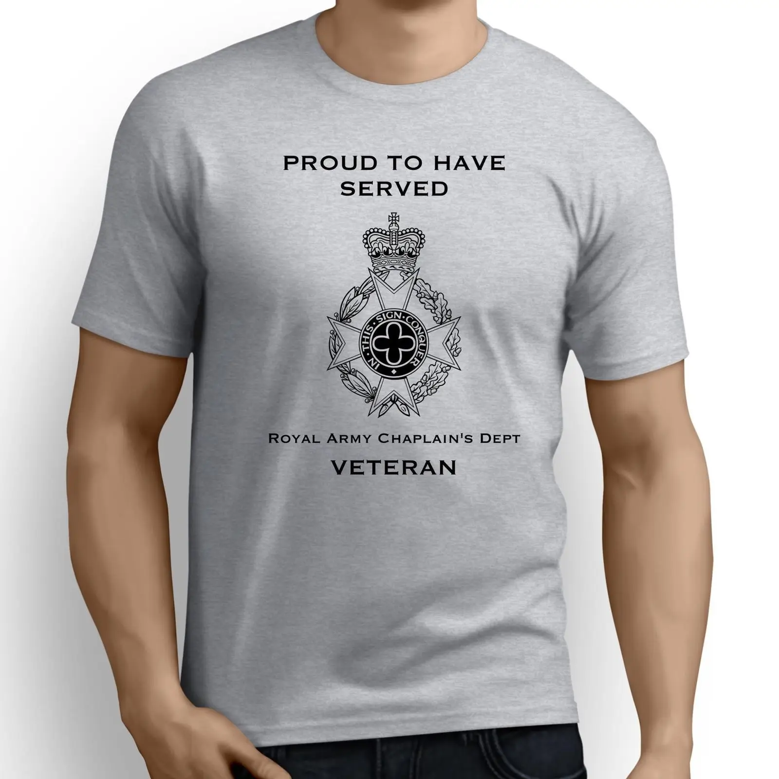 

Fashion New Top Tees TshirtsRoyal Army Chaplain's Dept (Christian) Premium Veteran T-Shirt (125) Men'S Funny Harajuku Tshirt