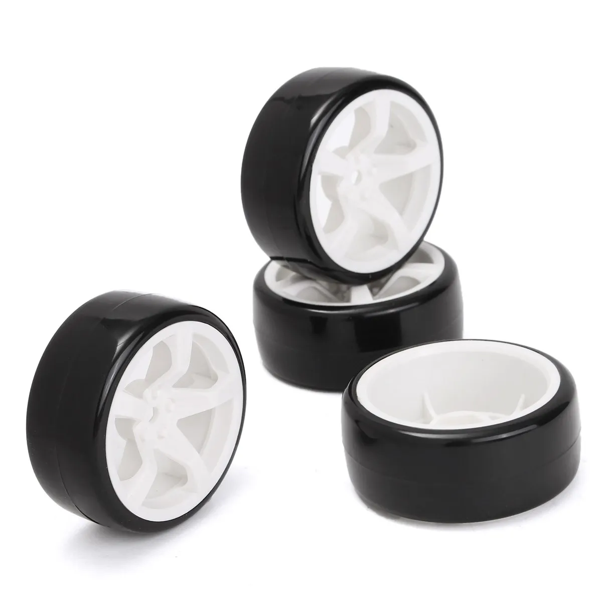 4 шт. 1/10 RC дрейф колеса шины набор обод с шиной для Traxxas HSP Tamiya HPI | Игрушки и хобби