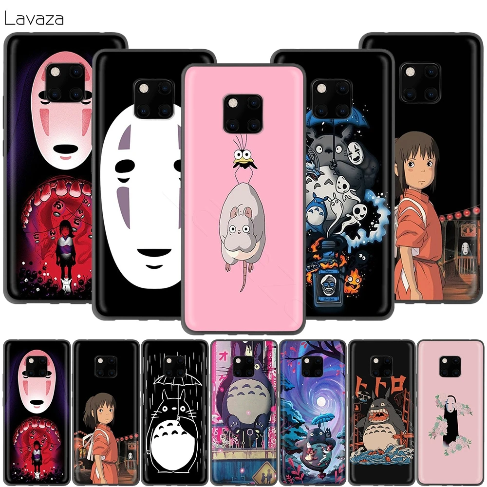 Милый чехол Lavaza с рисунком Тоторо из мультфильма гаваль для Huawei P30 P20 P10 P9 P8 Mate 20 10 Pro