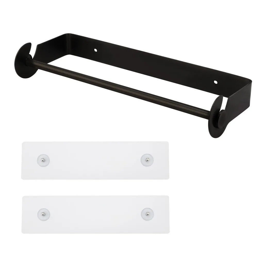 Kitchen Self-adhesive Roll Paper Holder Towel Storage Rack Tissue Hanger Cabinet Hanging Shelf Bathroom toilet paper holder | Дом и сад