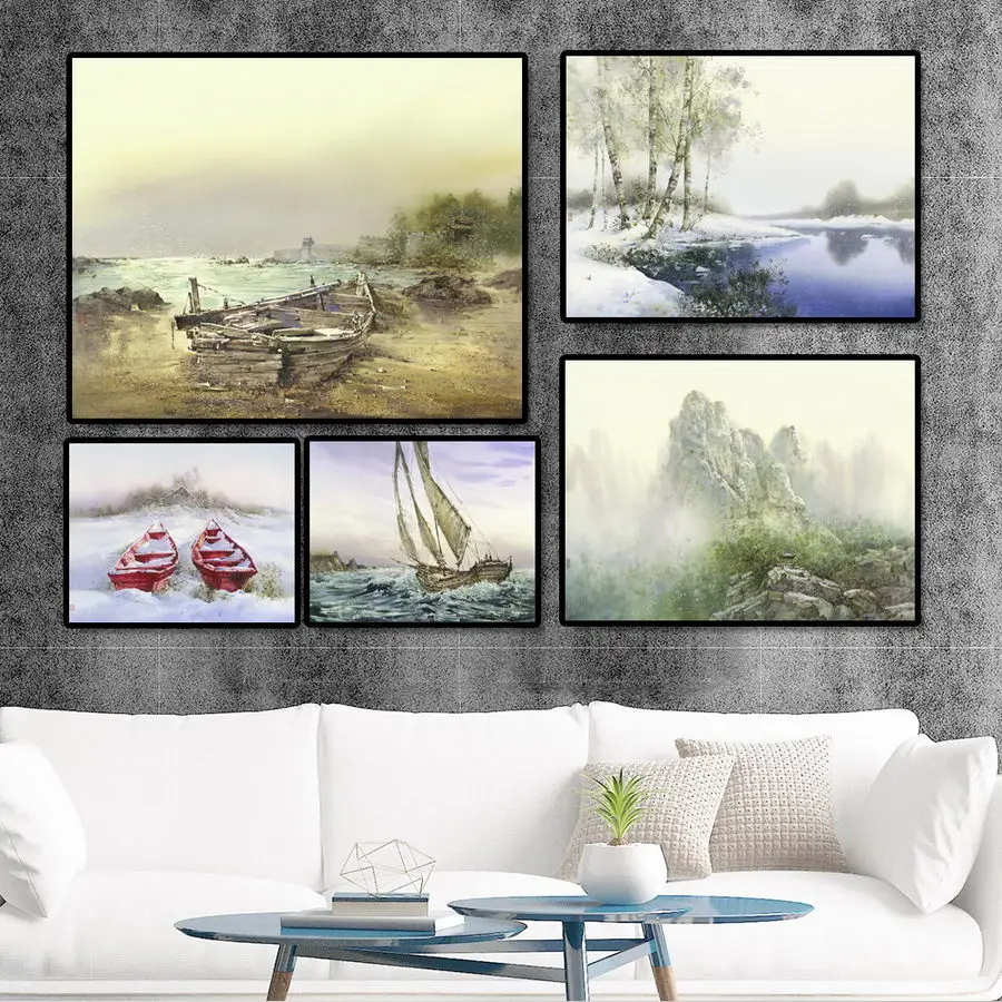 Украшение для дома Печать холст настенные художественные плакаты постеры