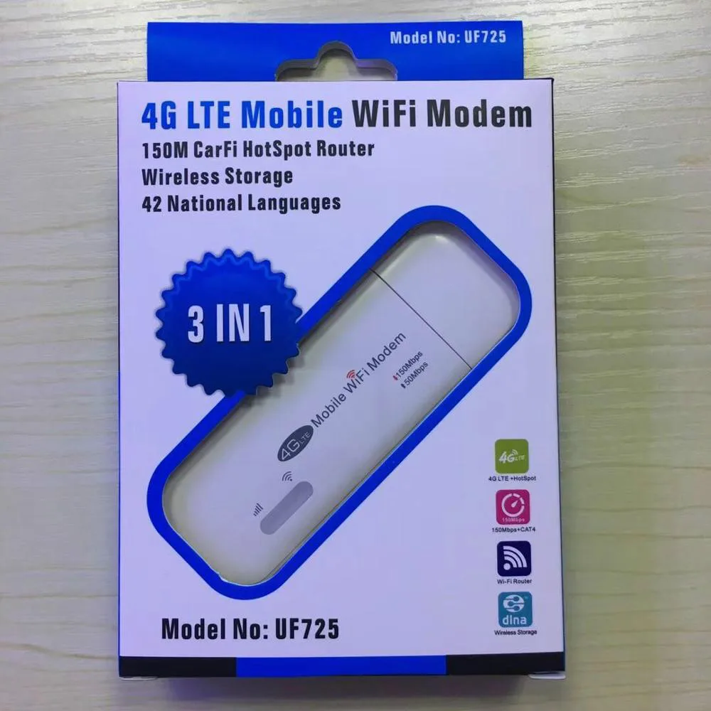 От оригинального производителя onlywheel в 4G usb ключ доступа к WiFi Stick модем IE UF725 150
