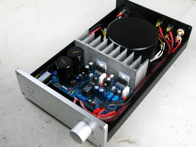 80 Вт * 2 0 канальный цифровой усилитель мощности DIY HIFI fever NE5532 + TDA7293 чип высокомощный
