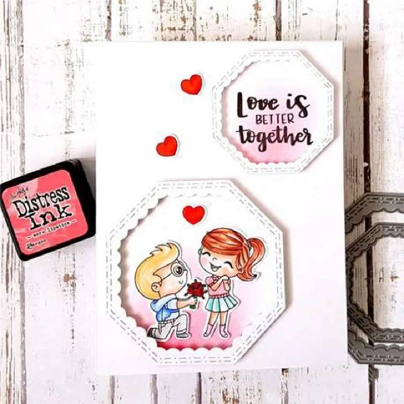 GJCrafts основные сердца штампы металла резки новые 2019 для скрапбукинга DIY тиснение