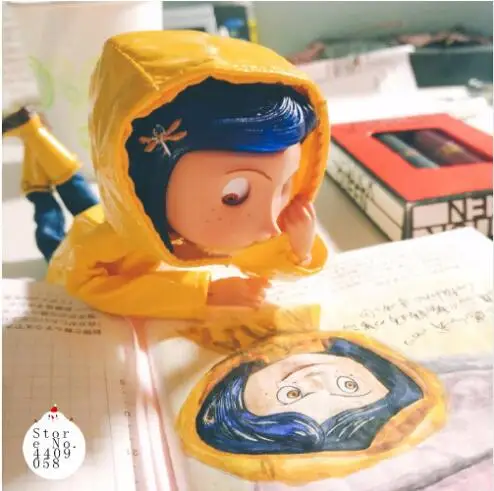 NECA Детские игрушки Коралина & the Secret Door куклы фигурку 7 дюймов плащи версия Caroline