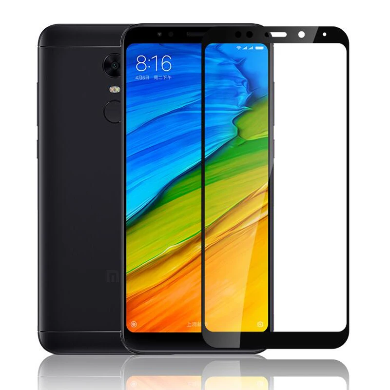 2 шт. закаленное стекло для Xiaomi Redmi Note 5 Защита экрана полное покрытие Pro Защитная