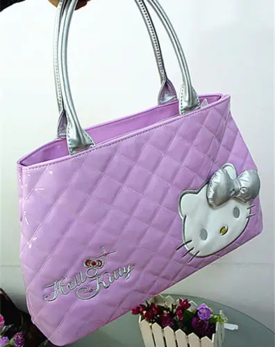 Новая женская большая сумка Hello Kitty через плечо для покупок yey-16011P | Багаж и сумки