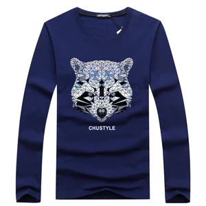 Оригинальная Новинка 2022, осенняя футболка, мужские хлопковые топы, футболка с принтом, хлопковая футболка с длинным рукавом, Мужская брендовая одежда в стиле хип-хоп