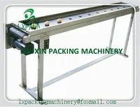 LX-PACK Lowest Factory Price band carrier Belt conveyor for bottles food products customized moving belt rotating table Stand