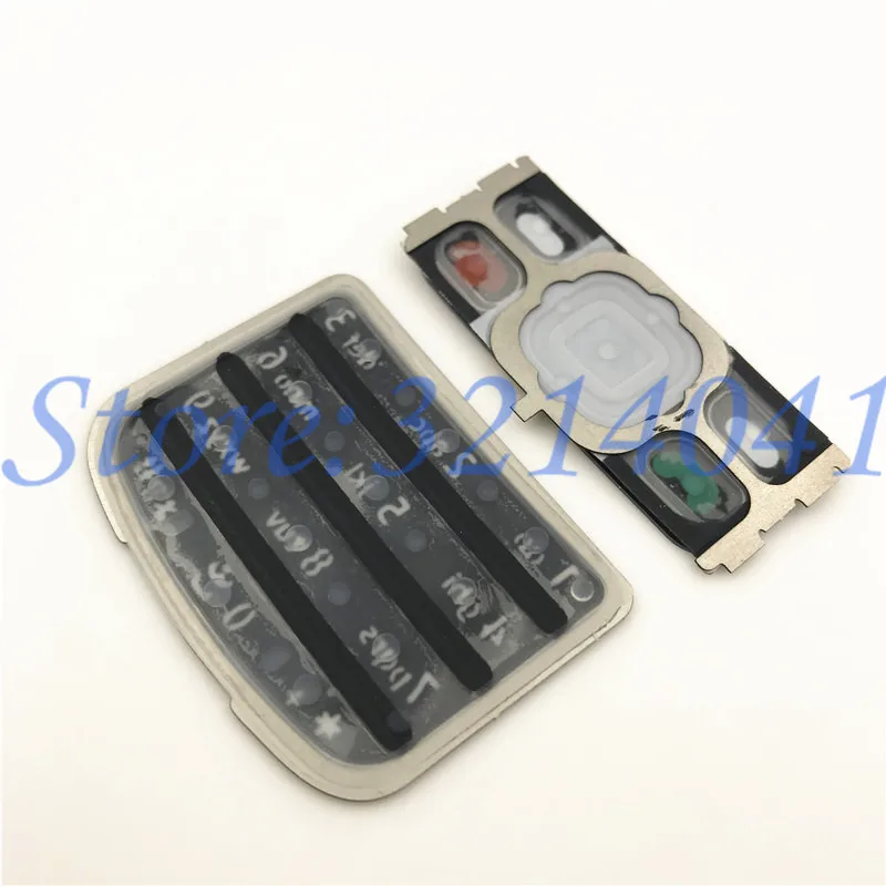 Для Nokia 6700 6700C классический корпус клавиатура мобильный телефон 6700C клавиатура замена английский или клавиатура с русским шрифтом