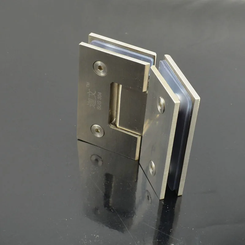 Стеклянная петля дверная из нержавеющей стали угол 135 для стеклянных дверей