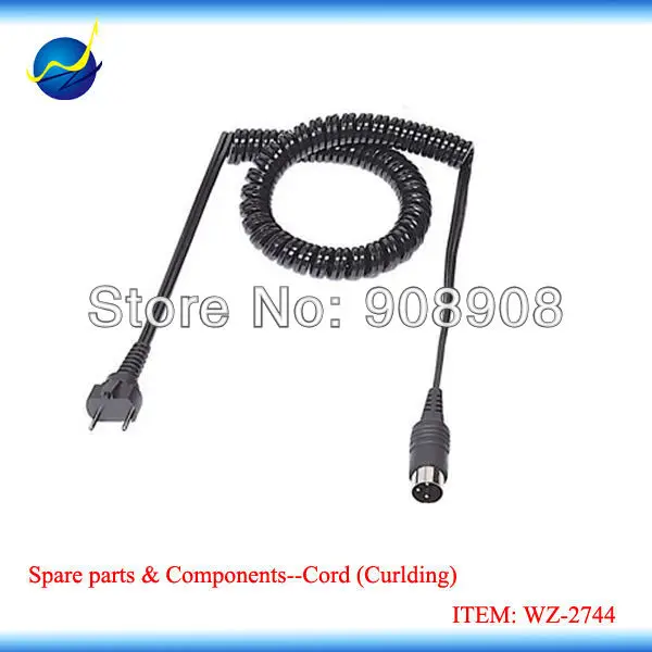 

Spare Parts & Components Motor Cord ( Curling) for Brush Micromotor H37L1, H102S, 102L, 106, 102, H35SP1 Handpiece Accessories