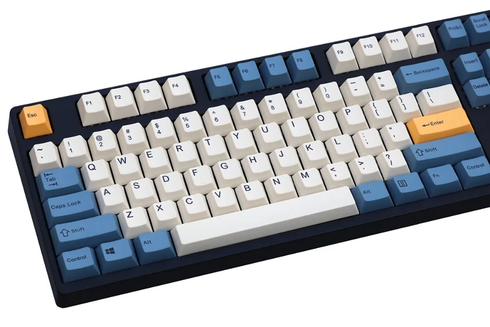 Абрикос keycap 108/143 ключи PBT вишня профиль краситель сублимированный выключатель MX для Механическая клавиатура колпачка продать только keycap