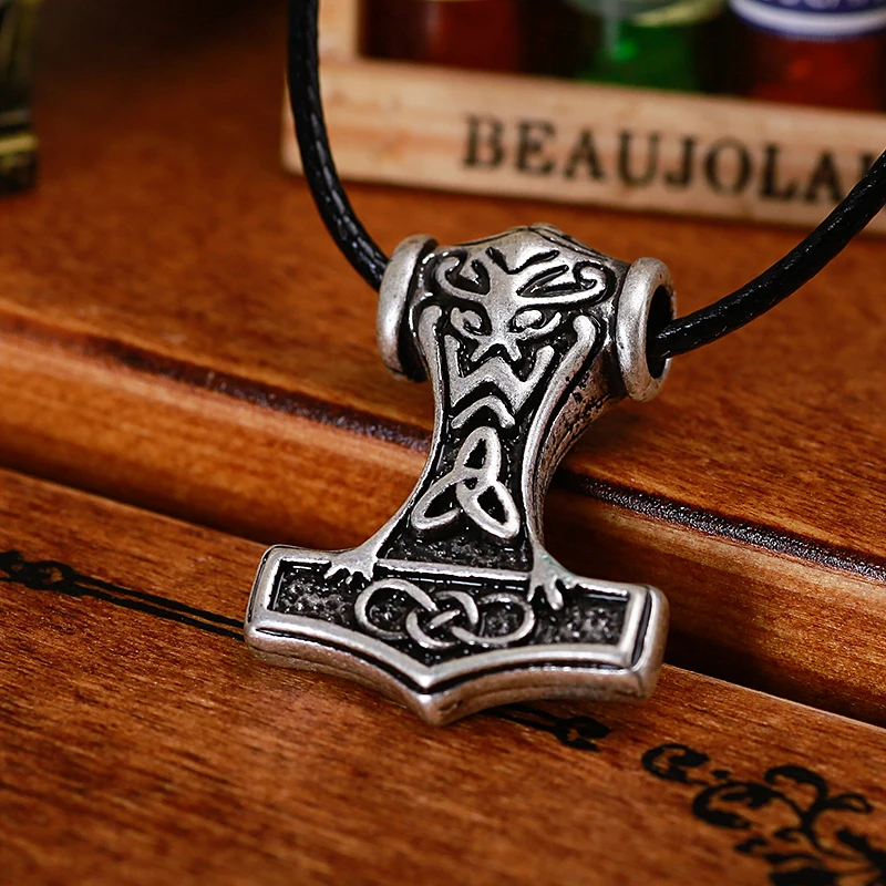 1 шт. кулон молоток древнее племя этнический Mjolnir коробка амулеты и талисманы
