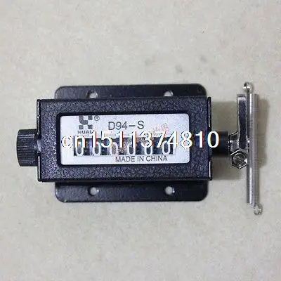 D94 S 1:1 0 999999 6 цифр Ratchet счетчики для тонкий пояс который крепится или