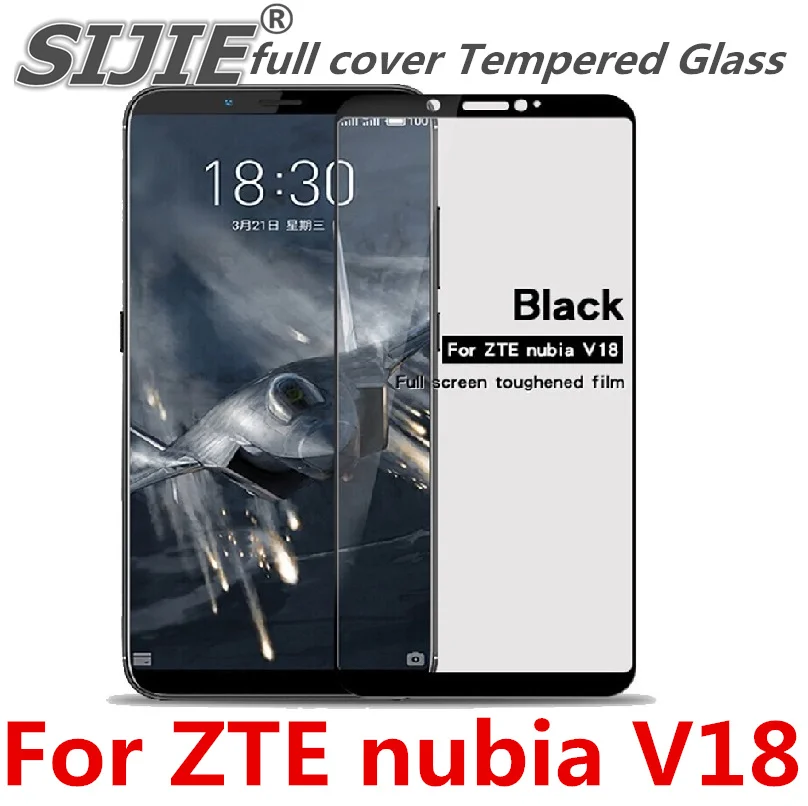 Полное покрытие из закаленного стекла для ZTE nubia V18 nubiaV18 V 18 экранный Защитный