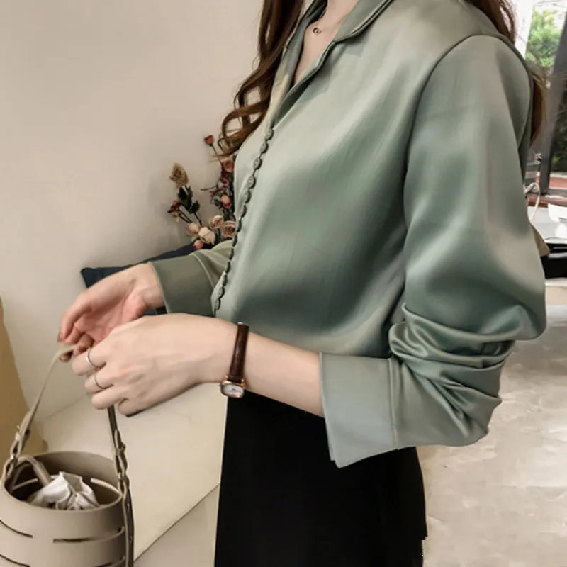 Новое поступление 2018 летняя одежда женская блузка однотонная шифоновая рубашка