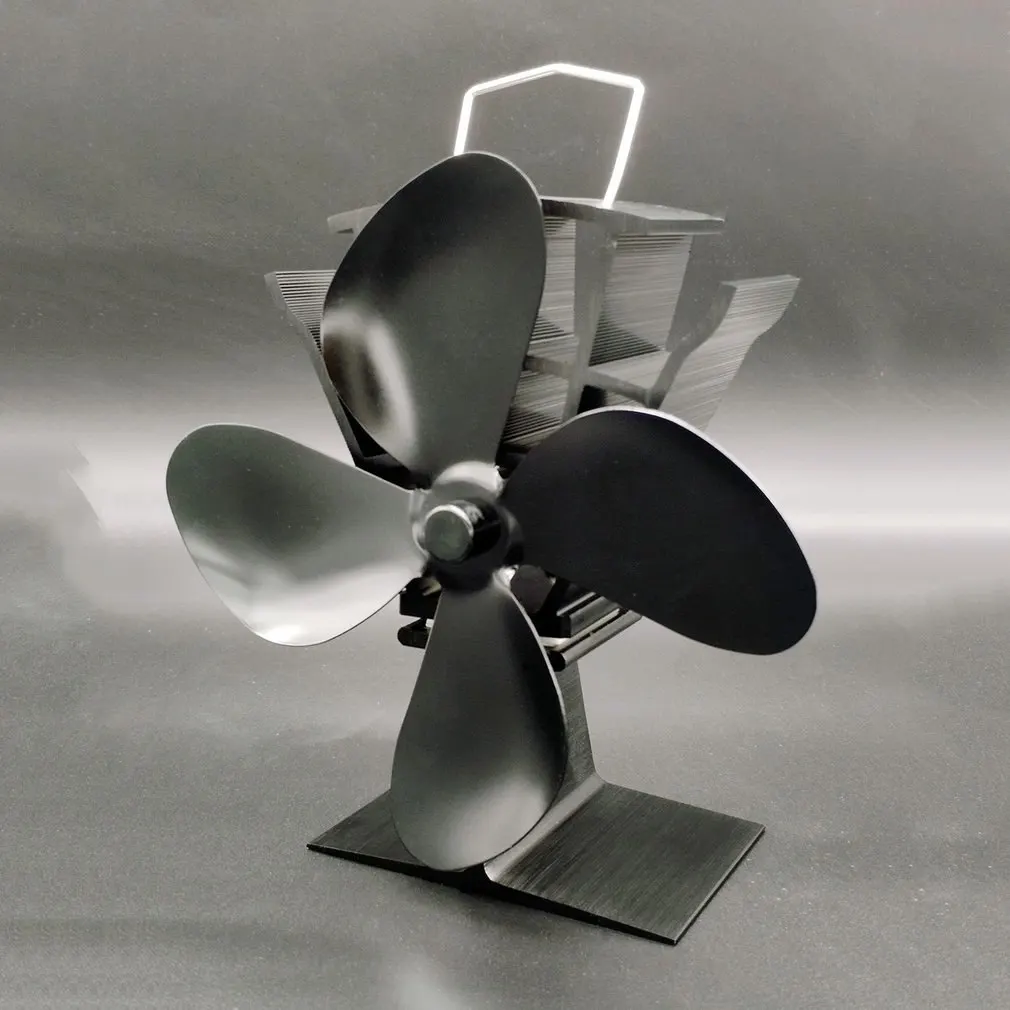Лидер продаж камин алюминия Вентилятор 4 лопасти вентиляторов с высокой