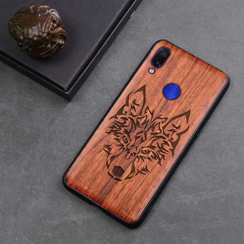 color 5 Новинка, чехол для Xiaomi Redmi Note 7, тонкая деревянная задняя крышка, ТПУ бампер, чехол для Xiaomi Redmi Note 7, Xiomi Redmi note7 pro, чехлы для телефонов - Цвет: color 5