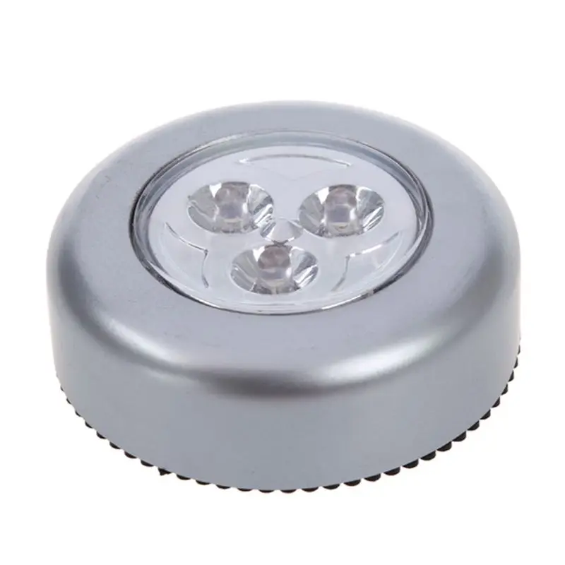 Led 6 шт Stick n Click LED Bright Lights-Click Push On Off Light для кухонного шкафа гаража | Лампы и