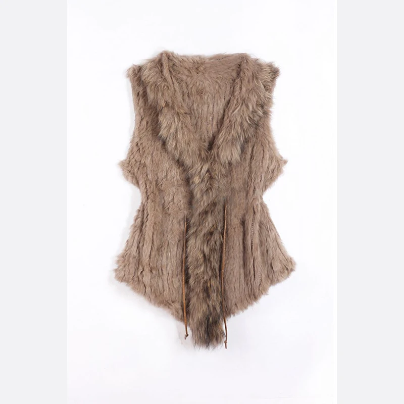 8 видов цветов для женщин из натуральной шапка с кремким мехом кролика жилеты