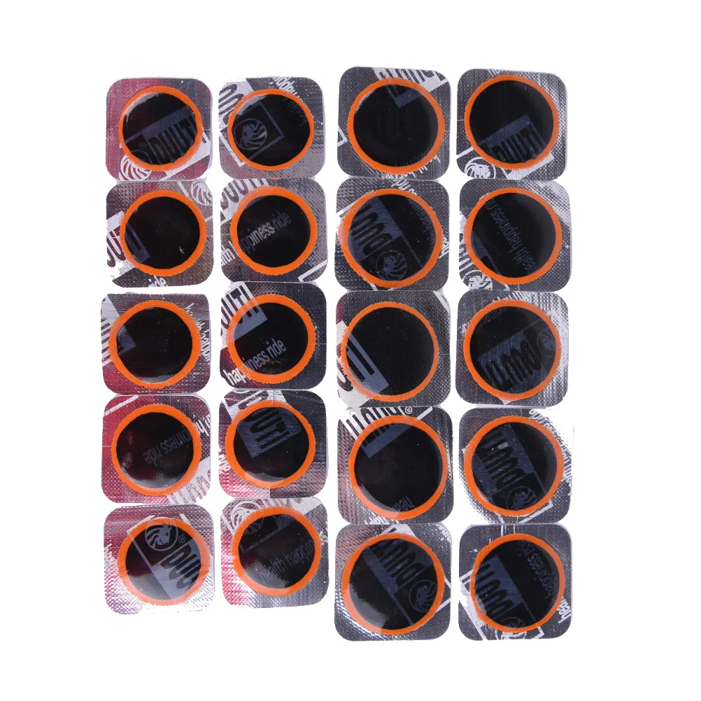10pcs 30mm 10/24/48 шт Круглые резиновая велосипедная шина патч цикл ремонтные Инструменты Велоспорт велосипед шины внутренней трубки с защитой от проколов Прямая - Цвет: 10pcs 30mm