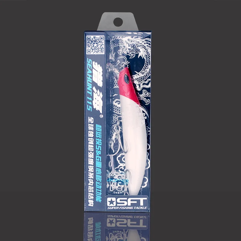 SFT рыболовные приманки 115 мм погружающиеся гольян длинные литые искусственные