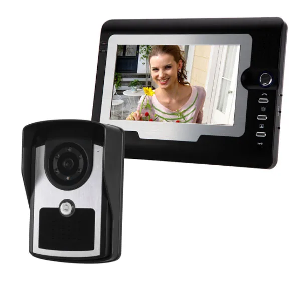 Monitor N Camera Разумная цена 7 дюймов видео телефон двери/дверной звонок дома Интерком охранника системы аудио домофона для виллы - Цвет: Monitor N Camera