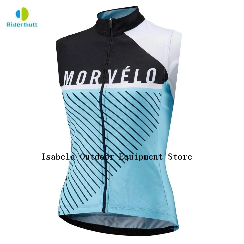 Женская велосипедная майка Morvelo без рукавов на горном велосипеде рубашка одежда