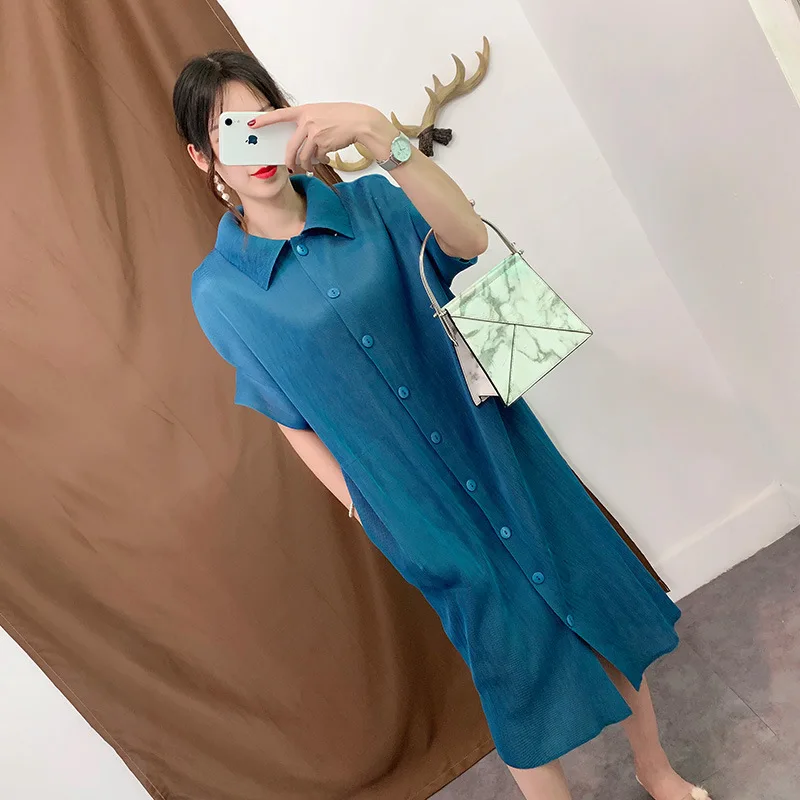 LANMREM 2020 летнее Новое повседневное модное женское свободное однотонное