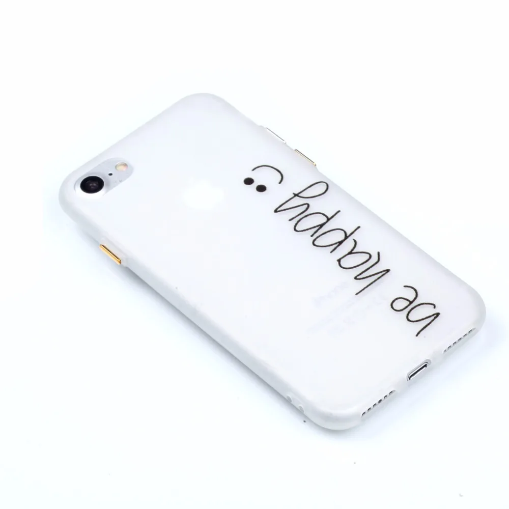 Новые Симпатичные Модные узор чехол для iPhone 7 Мягкие силиконовые ТПУ телефона 4.7