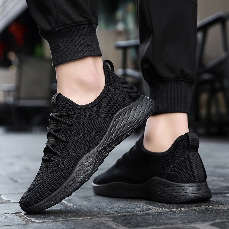 Weweya New Arrival Casual Shoes Men Air Mesh Sneakers Man Outdoor Non-slip Hard-wearing Footwear Male Tenis |