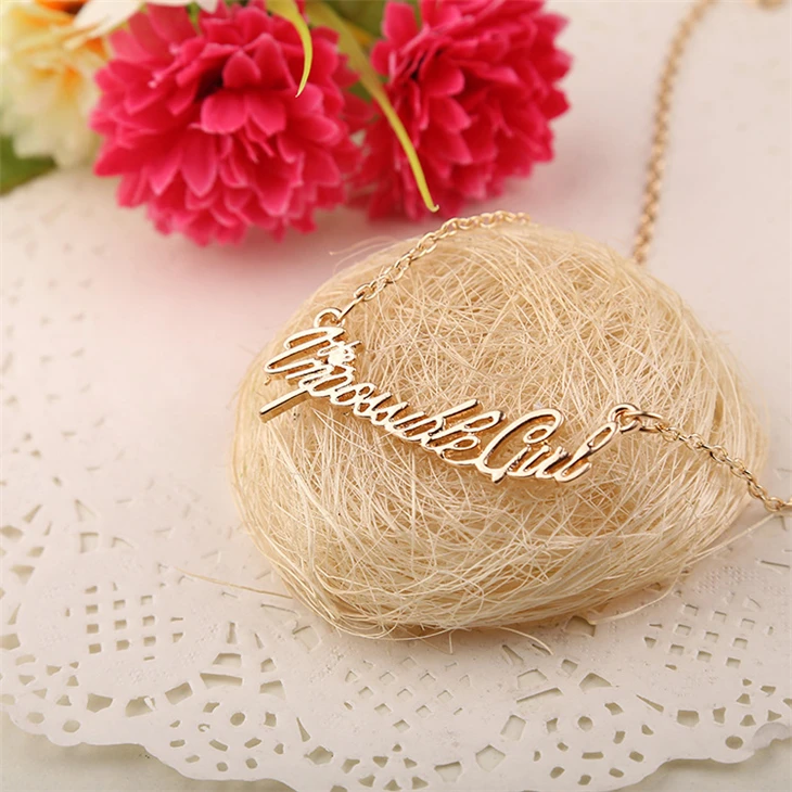 Ожерелье с невозможной девушкой Серебряный кулон надписью Time Lord и Clear Oswald новая