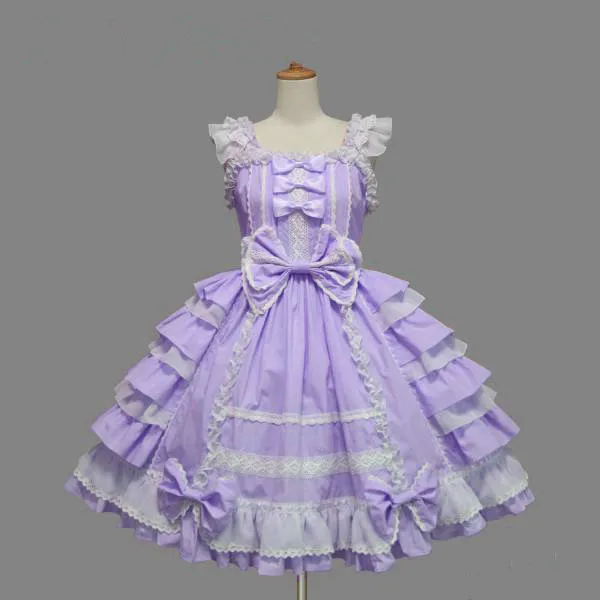 

Japanese Lolita Cosplay Princess Dress Sweet Palace Gothic Dress