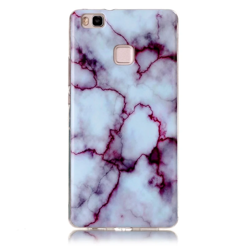 Head Case For Huawei P9 Lite P9Lite Cover TPU Soft Silicone Marble Stone Mobile Phone Ascend | Мобильные телефоны и