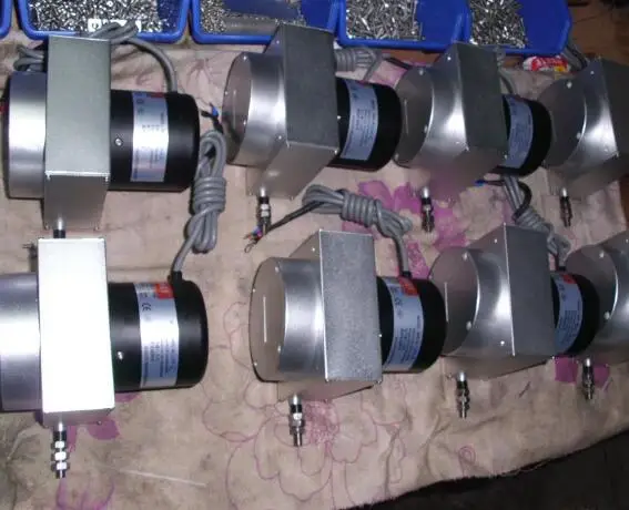 Wire rope sensor encoder Cable Pull distance measuring ruler. MPS-R (Resistance signal output ) 4000mm-8000mm | Автомобили и