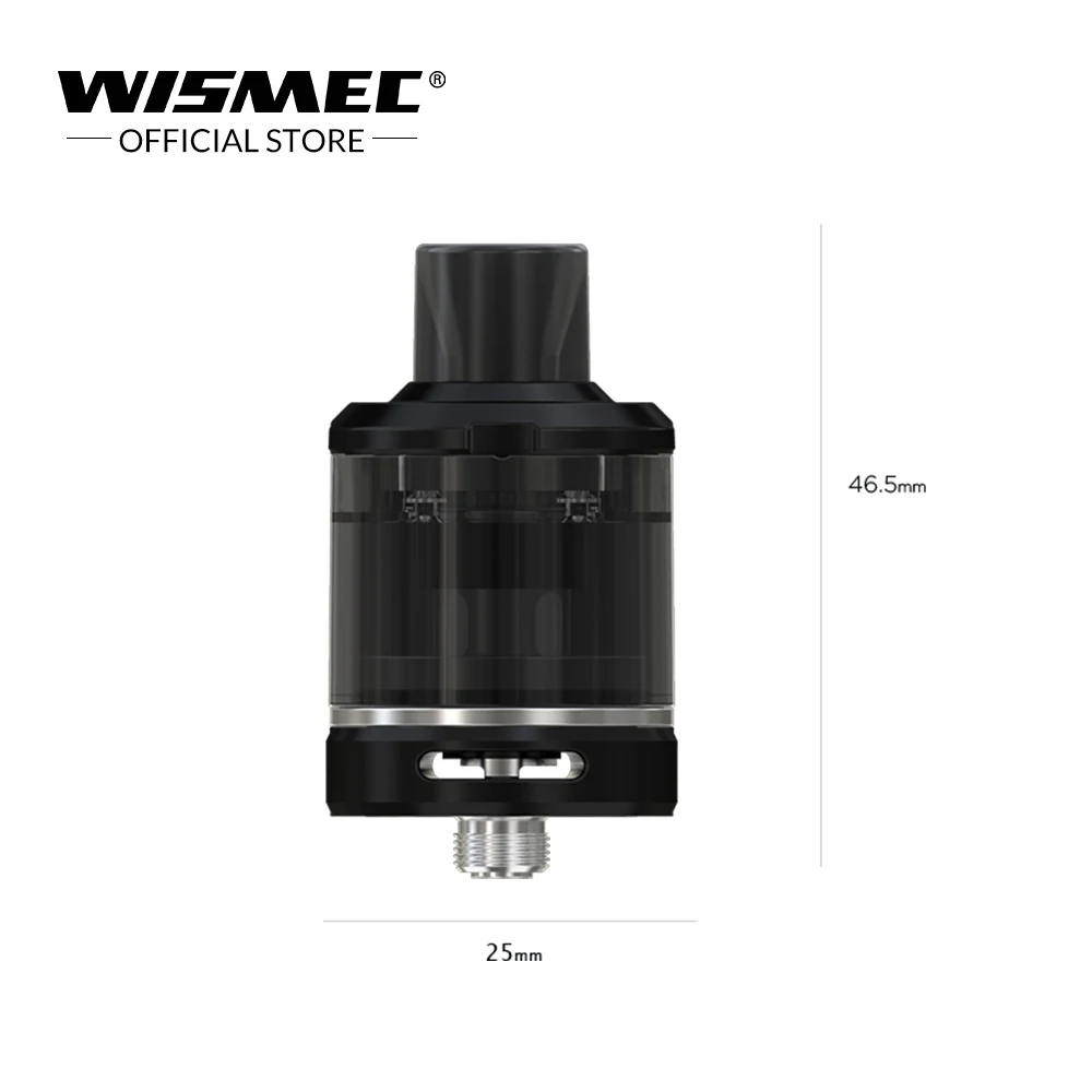 Оригинальный атомайзер Wismec Amor NSE Емкость 2 мл/3 мл для MTL и DL vaping с WS Mesh катушки
