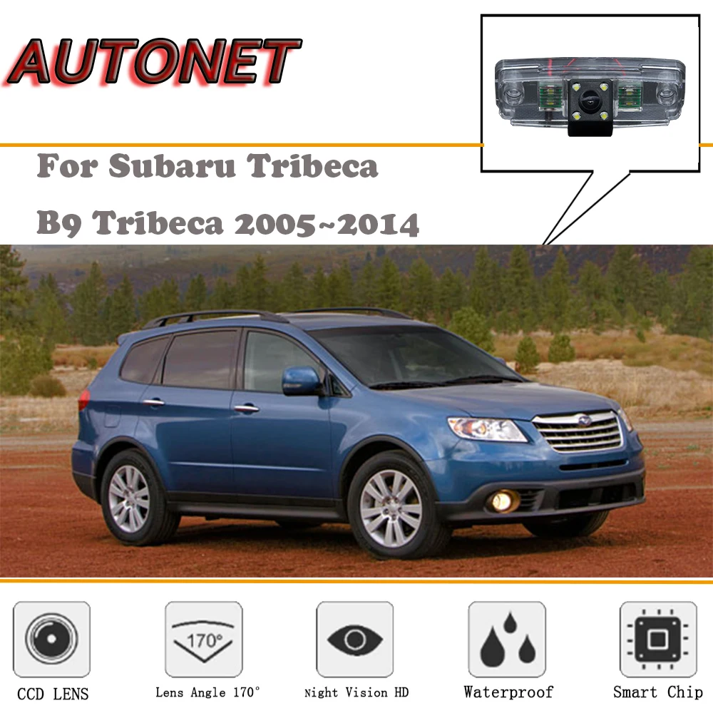 Автомобильная камера заднего вида для Subaru Tribeca B9 2005 ~ 2014/камера ночного
