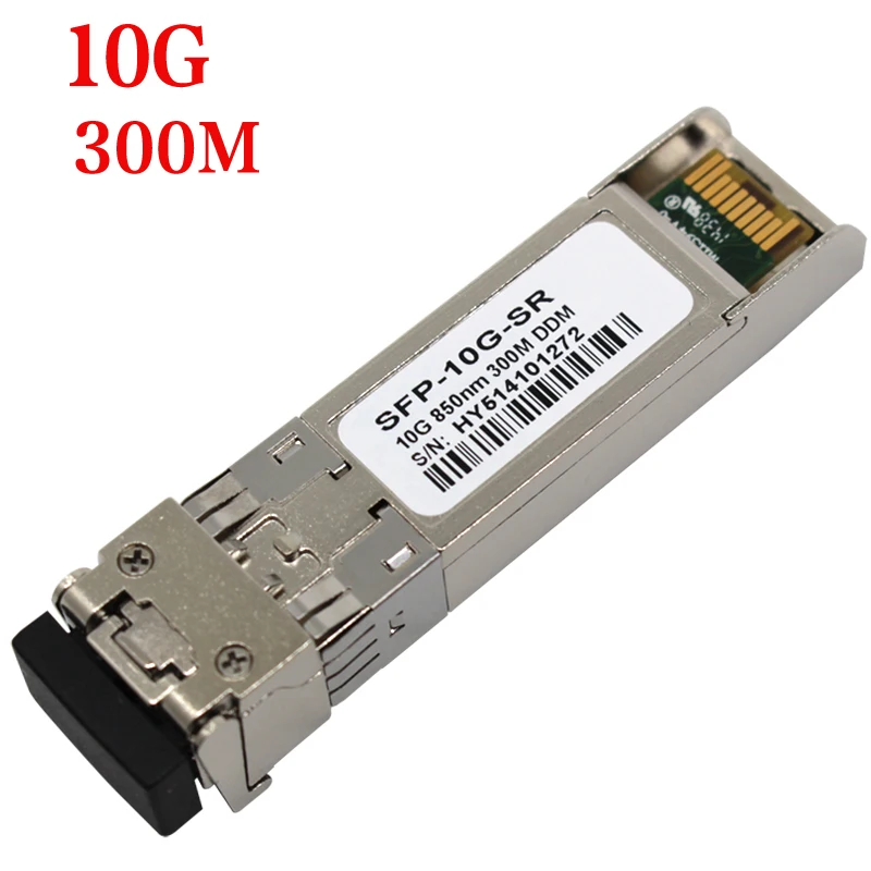 MMF SFP 10G SR оптоволоконные модули 300 нм 1000 м с базовый оптоволоконный модуль для
