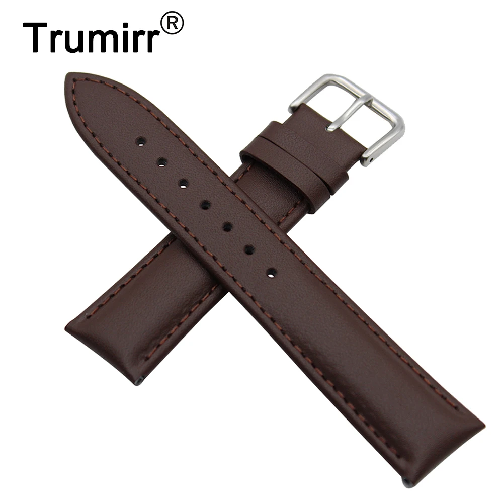 Ремешок из натуральной кожи для Casio BEM 302 307 501 506 517 EF MTP браслет на запястье с