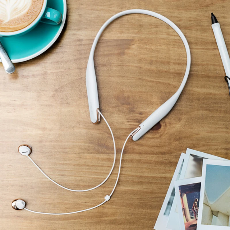 Philips SHB4205 Беспроводной наушники/Bluetooth наушники/шейным гарнитуры литий полимерная