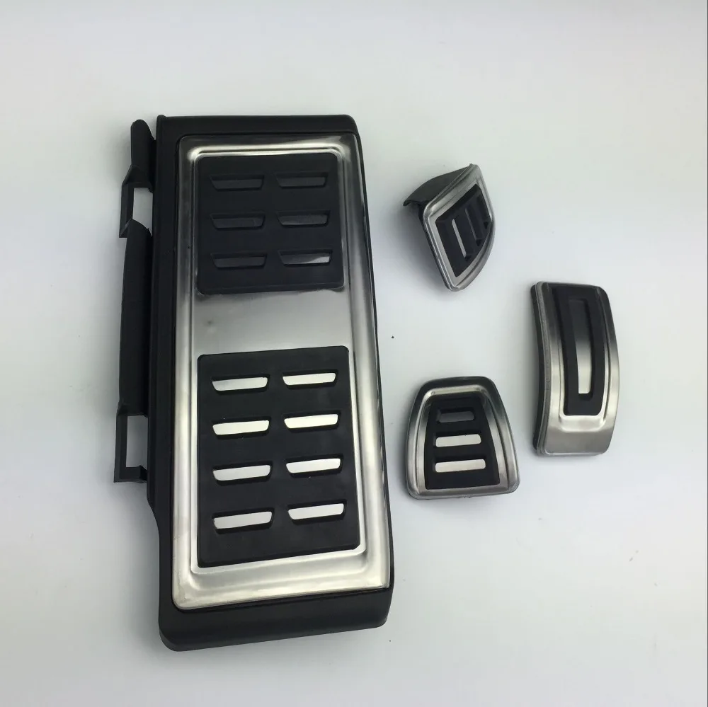 Крышка педали тормоза акселератора из нержавеющей стали для VW Golf MK7 Octavia 3 4 шт.|pedal