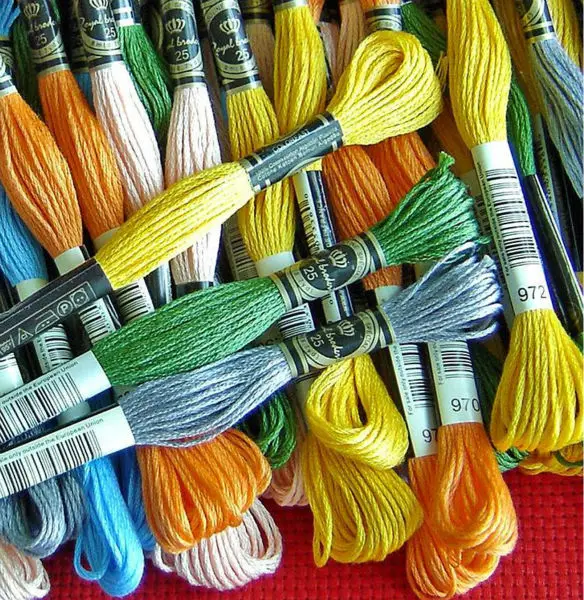 200 шт. 6 нитей длиной 8 7 ярдов|embroidery thread|royal threadsthread floss |