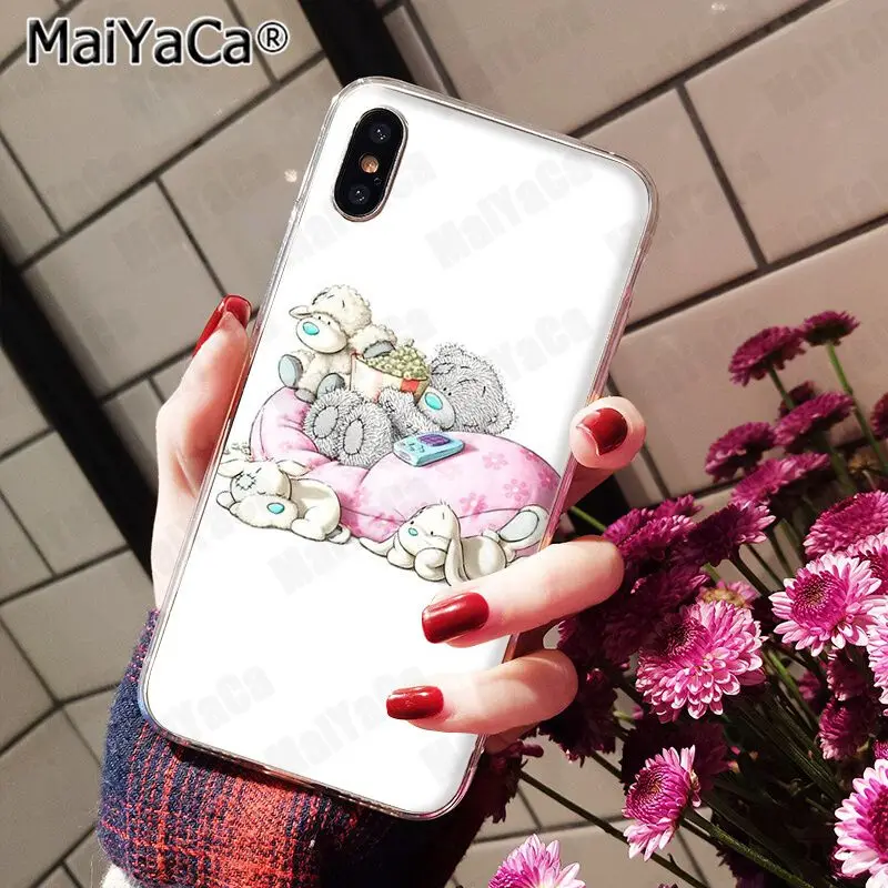 21 MaiYaCa силиконовый чехол для телефона, низкая, Tatty Teddy Me To You Bear для iphone 11 pro 8 7 66S Plus X 10 5S SE 5C XS XR XS MAX - Цвет: 21
