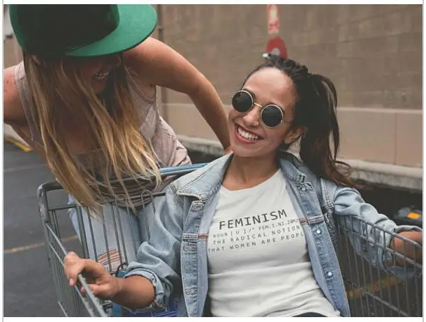

Feminism NOUN The Radical Notion Ringer T-Shirt Women Men Unisex Summer t shirt women feminist t shirt fashion women tees
